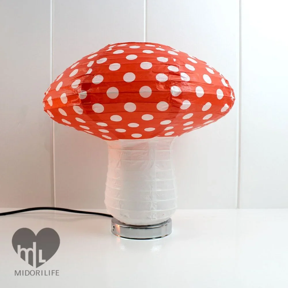 UNBRANDED Mushroom Paper Lantern Lamp (Large)